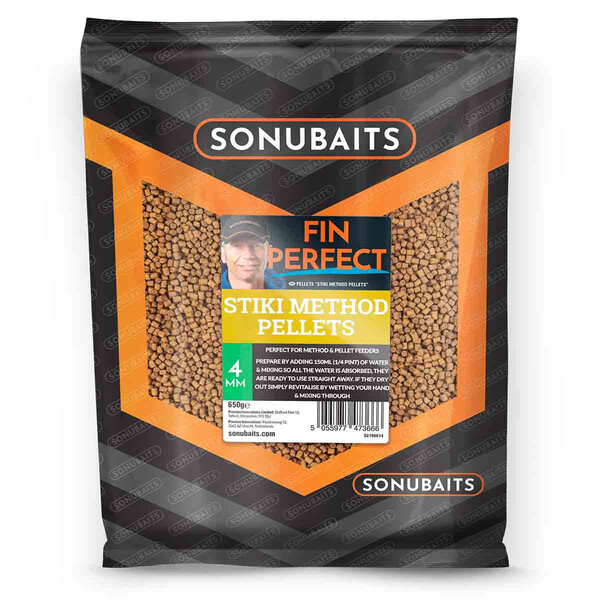 Sonubaits Pellets Fin Perfect Stiki Method (650g)