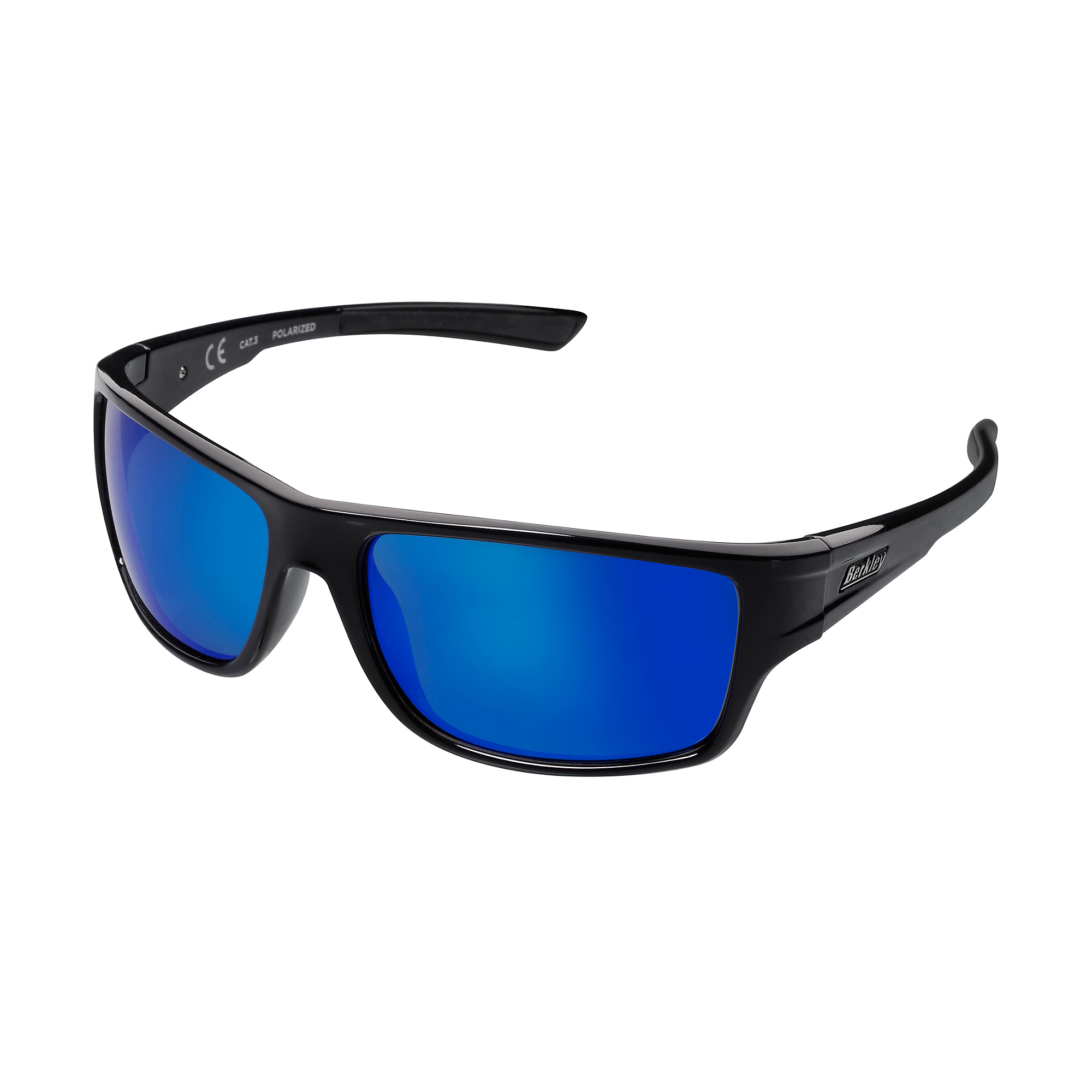 Berkley B11 Sunglasses - Black / Grey / Blue Revo