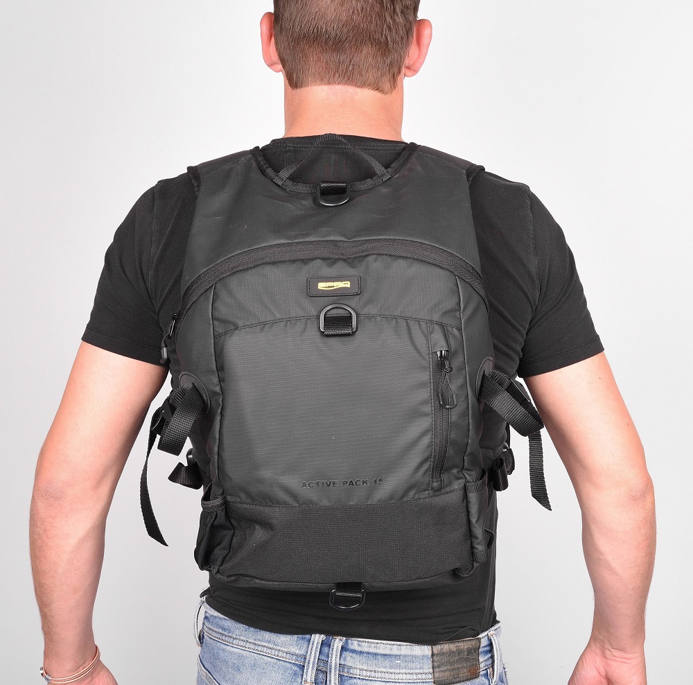 Spro Active Pack 15 Vest + Backpack (Incl. Tacklebox + EVA Bord)